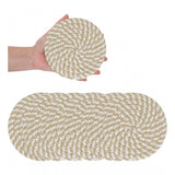 Beige-White