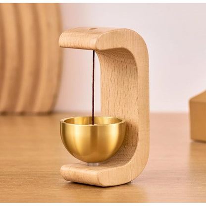 Generic Self-Adhesive Magnetic Doorbell (Gold)