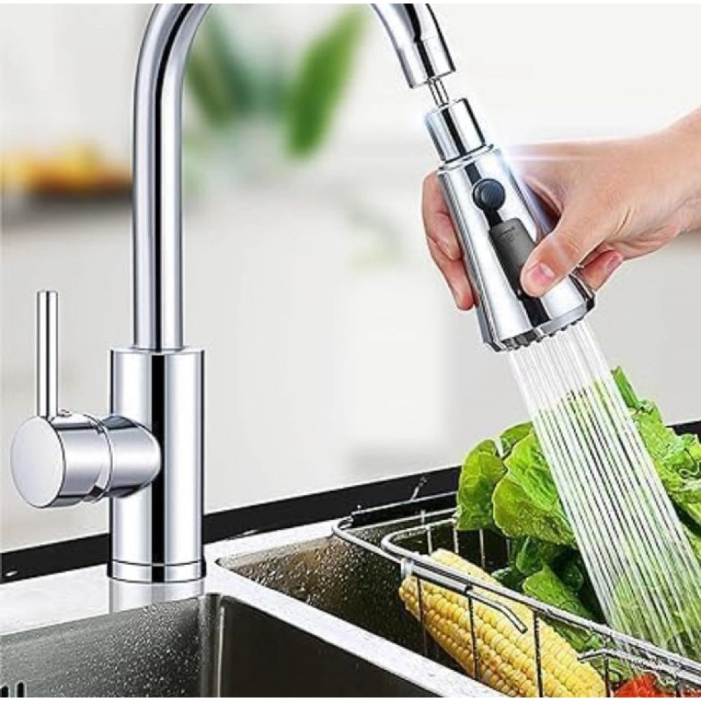 Generic 360 Degree Movable Faucet (Silver)