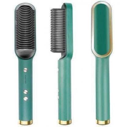 Generic Hair Straightener Comb (Green)