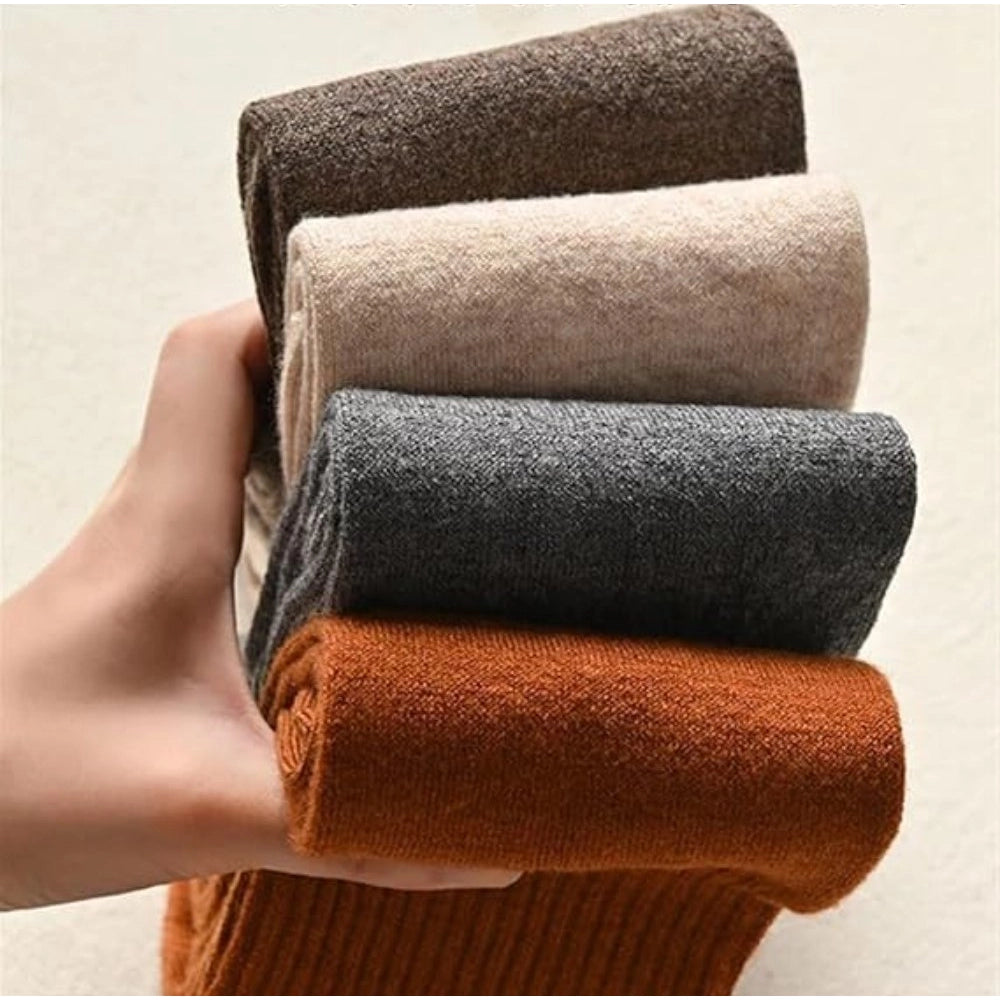 Generic Pack of 2 Warm Wool Socks (Multicolor)