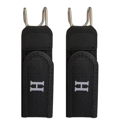 Generic Pack of 2 Buckle Less Belt Pair (Black)