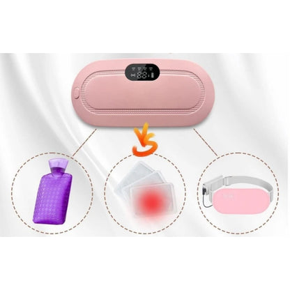 Generic Menstrual Heating Pad Massager (Pink)