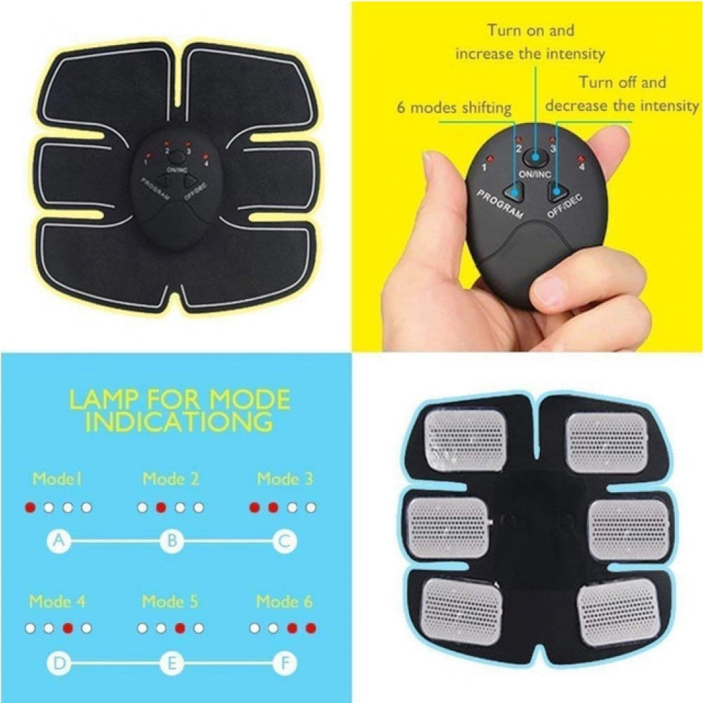 Generic 6 Pack ABS Stimulator (Black)