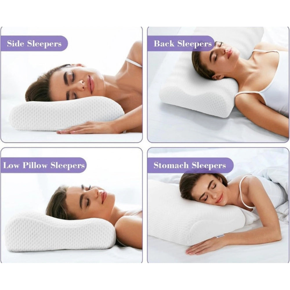 Ergonomic Memory Foam Pillow – Neck & Head Support Pillow