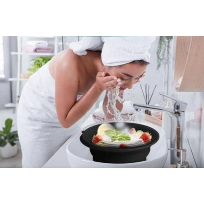 Generic Silicon Ice Face Bowl (Black)