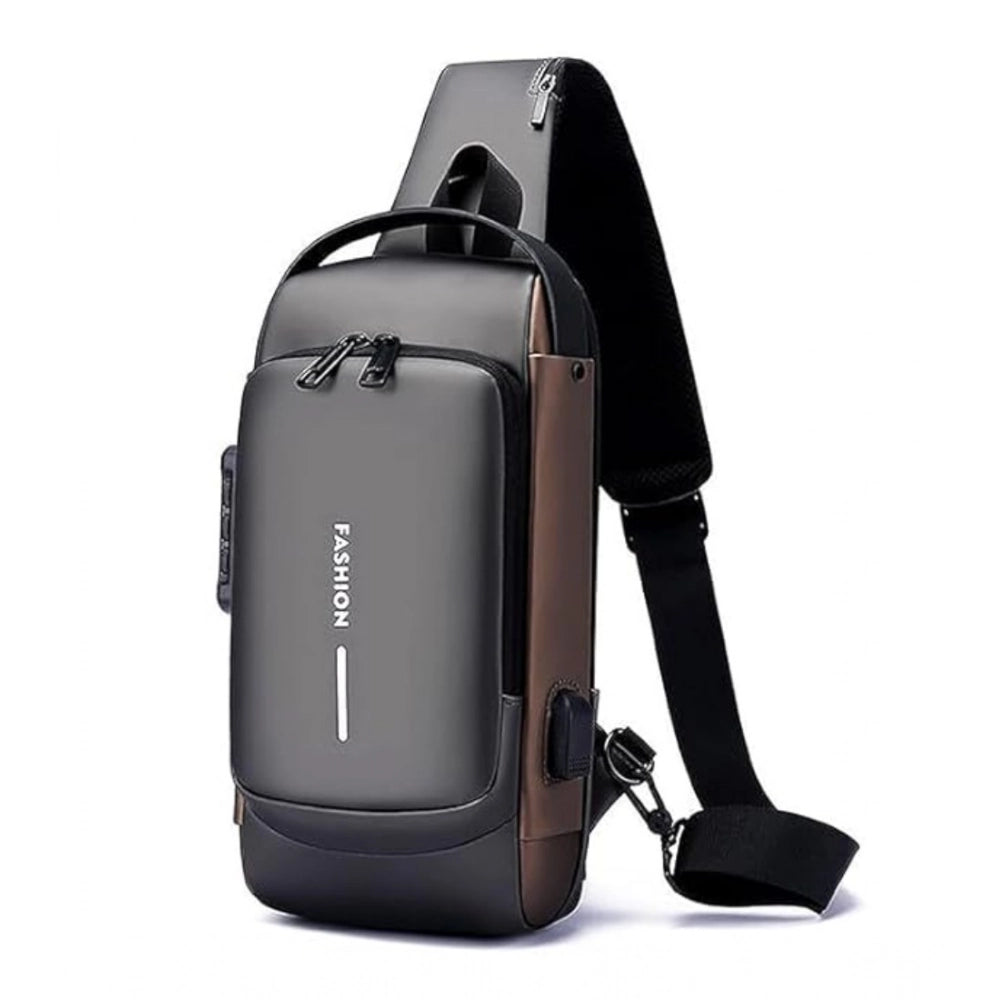 Waterproof Sling Crossbody Backpack for Men & Women – Compact Travel Shoulder Bag
