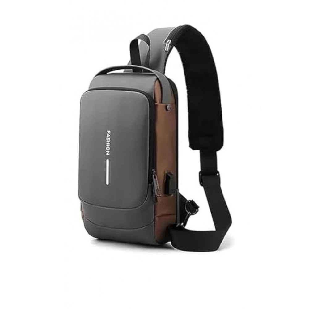 Waterproof Sling Crossbody Backpack for Men & Women – Compact Travel Shoulder Bag