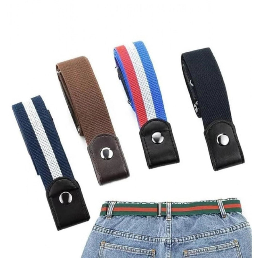 Generic Pack of 2 Elastic Belt (Multicolor)