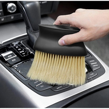 Generic Pack of 3 Car Dashboard Cleaning Brush (Black)