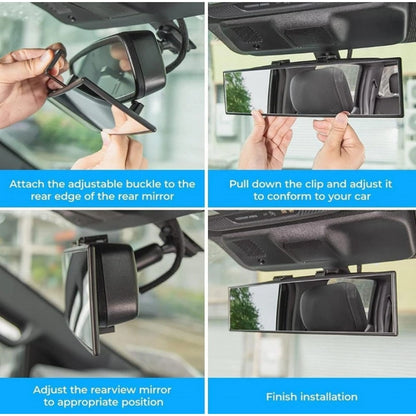 Generic Rear View Mirror (Black)