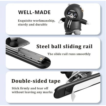 Generic Car Slidder Panda (Black)