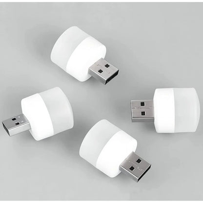 Generic Pack of 10 Portable Home USB Night Lights (White)