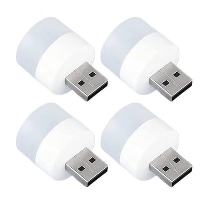Generic Pack of 10 Portable Home USB Night Lights (White)