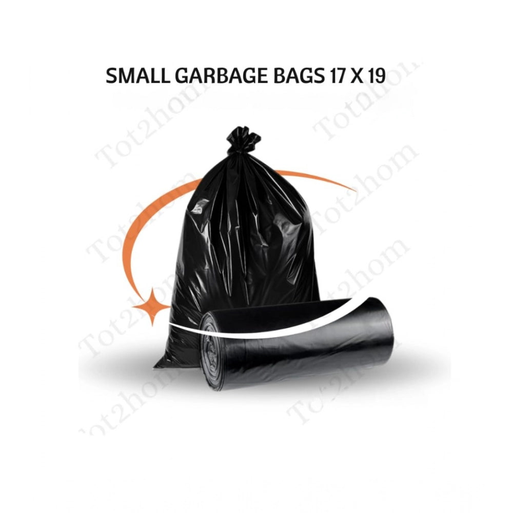 Generic Pack of 12 Biodegradeable Vegetable-Paper 17 x 19 Inches Garbage Bag (Black)