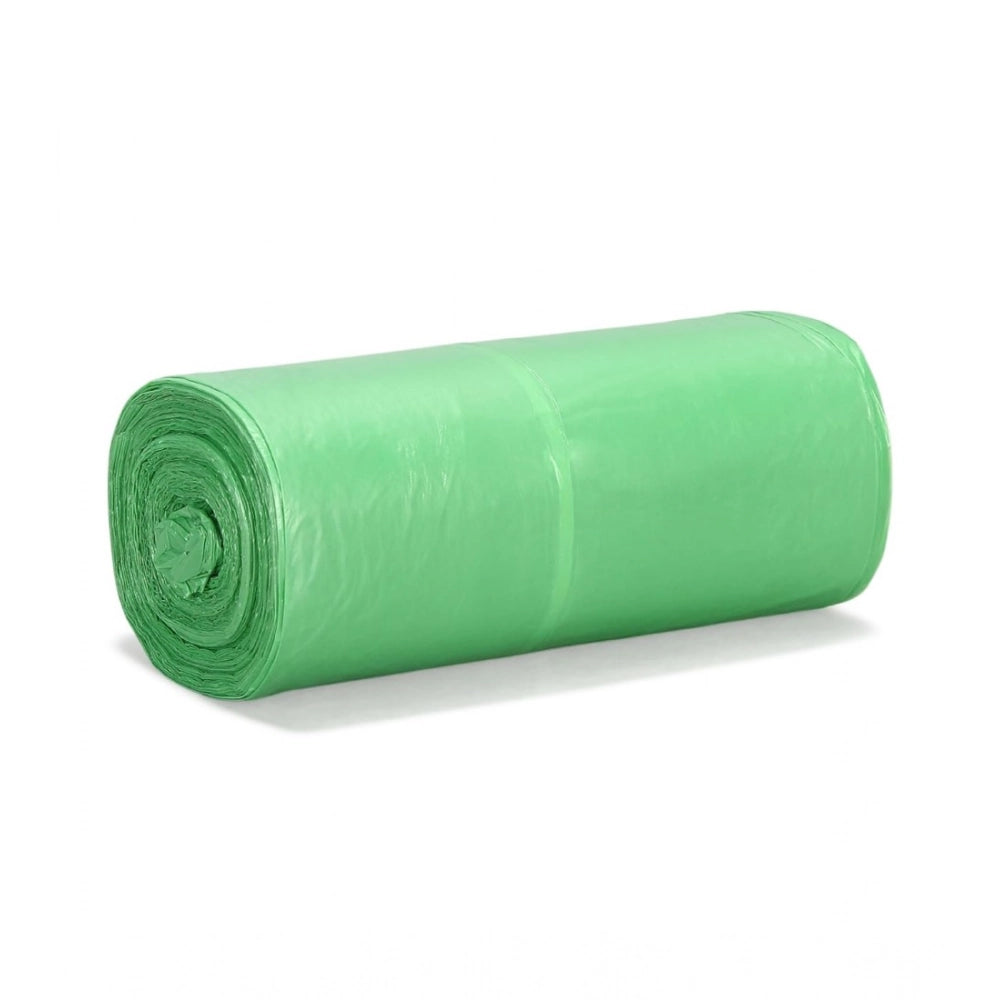 Generic Pack of 10 Biodegradeable Vegetable-Paper 19 x 21 Inches Garbage Bag (Green)