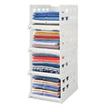 Generic Pack of 1 Plastic Foldable Stackable Storage Organizer (White)