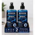 Generic Pack of 2 Screen Cleaning Liquid Spray Bottles 100 ML