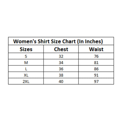 Generic Women's Satin Printed Long Sleeves Shirt (White-Gold)