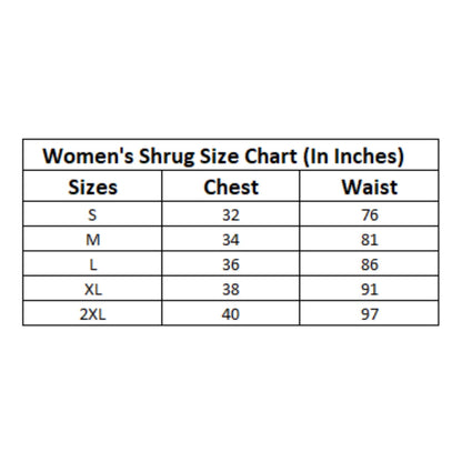 Generic Women's Denim Solid 3-4th Sleeves Shrug (Blue)